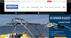 Desktop Screenshot of originwakeboard.com